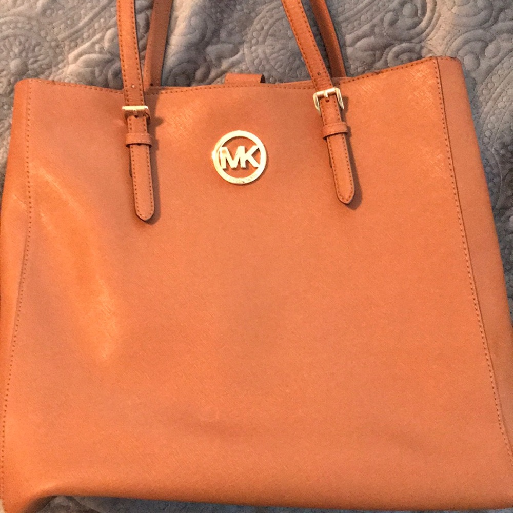 Michael Kors leather handbag